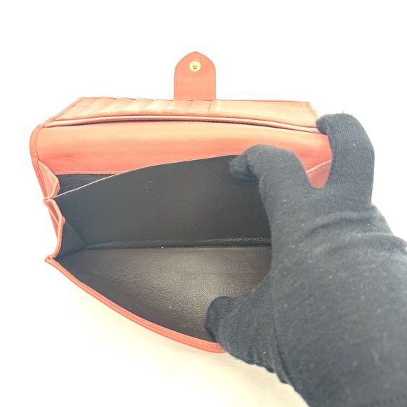 Gucci GG Canvas Wallet with Gold Chain - Picture 7 of 11